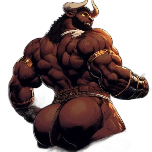 animal, weapon, creature, concept art, comic book art, fantasy art, pixel art, muscular transparent PNG cut-out