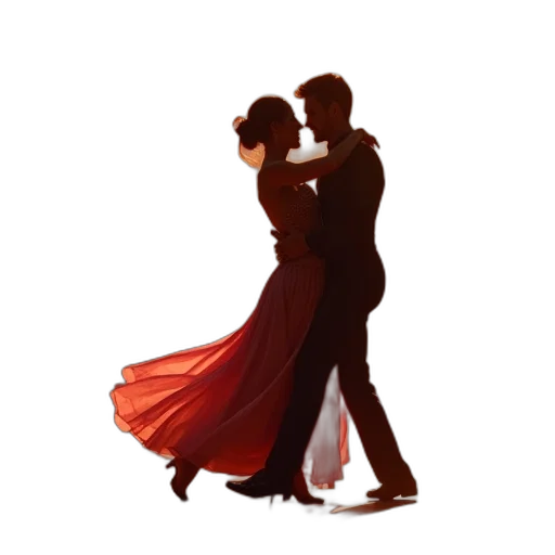 dress, photorealistic, pixel art, oil painting, concept art, fire, red, dance transparent PNG cut-out