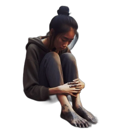 shoes, creature, mask, face, concept art, photorealistic, 3d render, watercolor transparent PNG cut-out