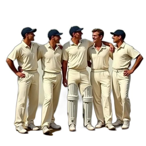 staff, cartoon, concept art, pixel art, photorealistic, old, cricket, team transparent PNG cut-out
