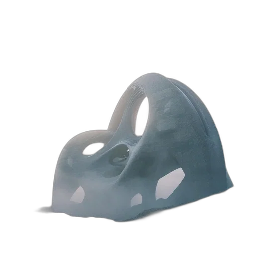 mask, hat, crown, shoes, 3d render, concept art, photorealistic, vaporwave transparent PNG cut-out
