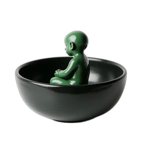 jewelry, creature, food, 3d render, concept art, outer space, black, ceramic transparent PNG cut-out