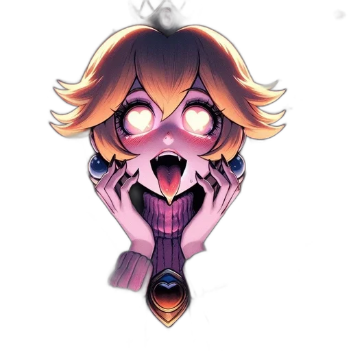 mask, jewelry, face, staff, pixel art, concept art, anime, cartoon transparent PNG cut-out
