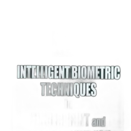 robot, vaporwave, book, titled, intelligent, biometric, techniques, fingerprint transparent PNG cut-out