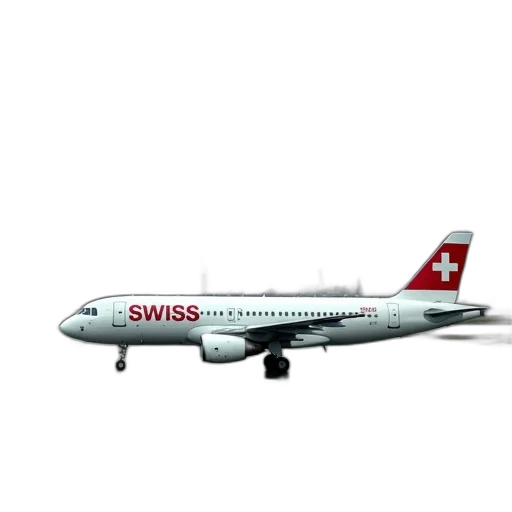 staff, 3d render, photorealistic, white, swiss, air, lines, passenger transparent PNG cut-out