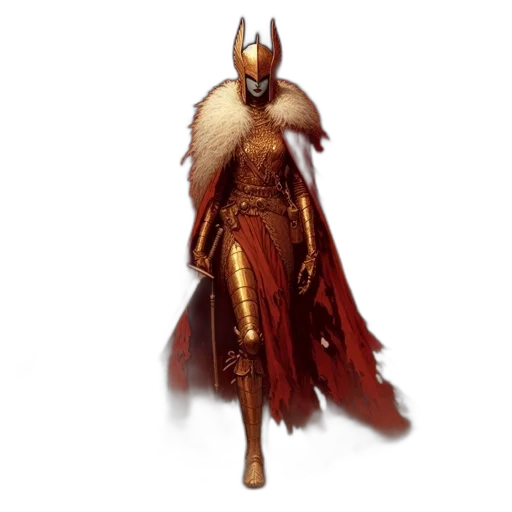 staff, sword, concept art, fantasy art, 3d render, pixel art, golden, red transparent PNG cut-out