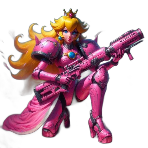 weapon, staff, concept art, vaporwave, 3d render, pixel art, blonde, character transparent PNG cut-out