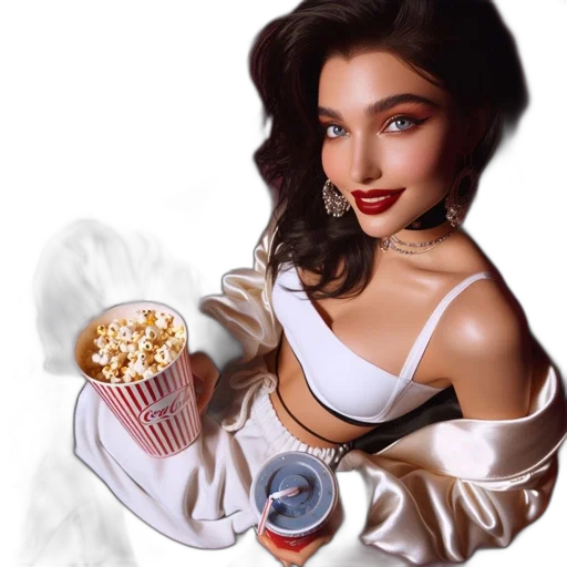 food, jewelry, photorealistic, vaporwave, pixel art, concept art, fire, neon lights transparent PNG cut-out