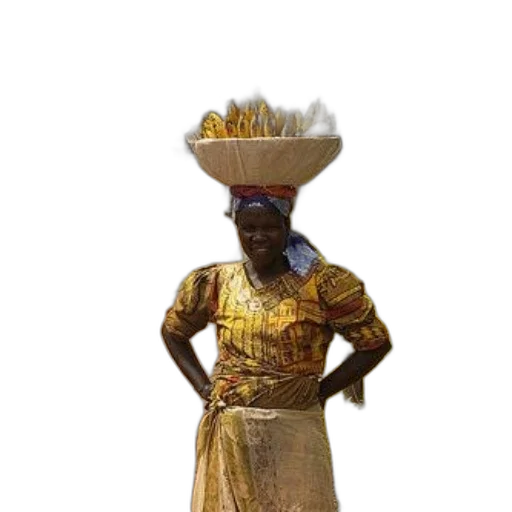 crown, staff, hat, dress, 3d render, concept art, photorealistic, woman transparent PNG cut-out
