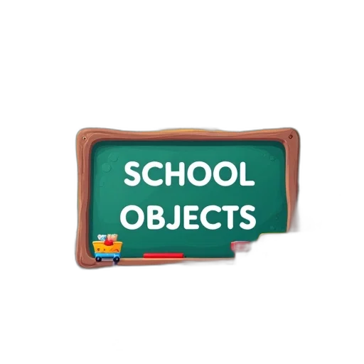 3d render, second, image, colorful, illustration, child, educational, scene transparent PNG cut-out