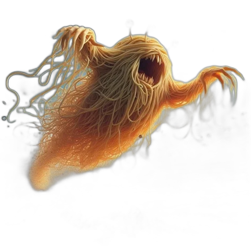 creature, hair, animal, mask, concept art, fantasy art, photorealistic, comic book art transparent PNG cut-out