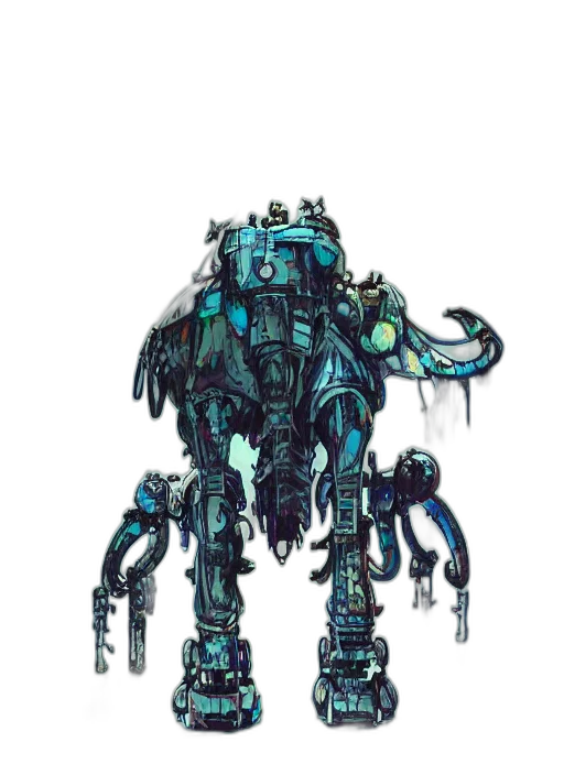 robot, weapon, creature, animal transparent PNG cut-out