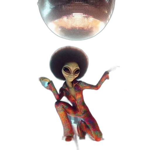 robot, creature, staff, concept art, 3d render, pixel art, fantasy art, outer space transparent PNG cut-out