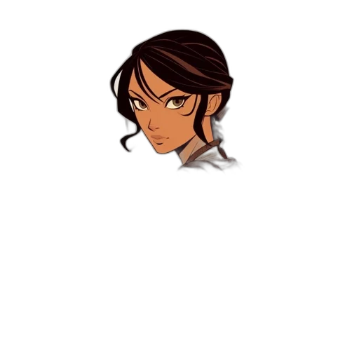 staff, face, jewelry, hair, pixel art, cartoon, concept art, anime transparent PNG cut-out