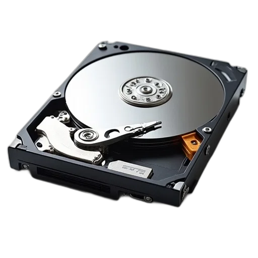 3d render, ibm, 003, 1gb12kn, inch, sat, hard, drive transparent PNG cut-out