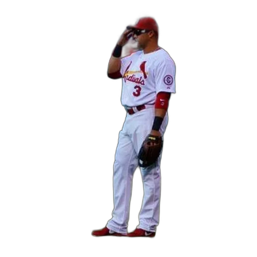 animal, creature, staff, baseball, player, wearing, louis, cardinals transparent PNG cut-out