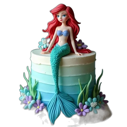3d render, underwater, pastel, little transparent PNG cut-out