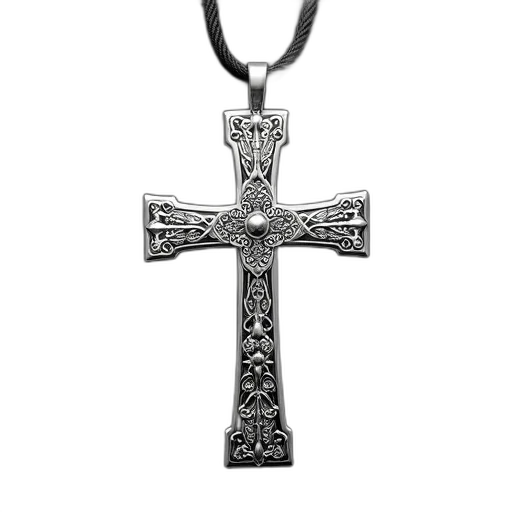 jewelry, sword, weapon, silver, cross, intricate, designs, patterns transparent PNG cut-out