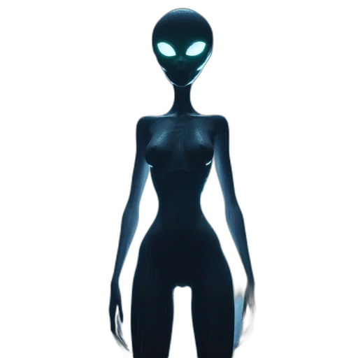 creature, robot, dress, mask, concept art, 3d render, pixel art, fantasy art transparent PNG cut-out
