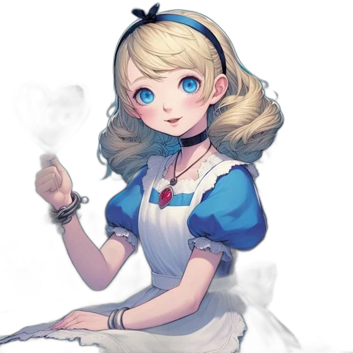 staff, dress, face, weapon, concept art, fantasy art, anime, pixel art transparent PNG cut-out