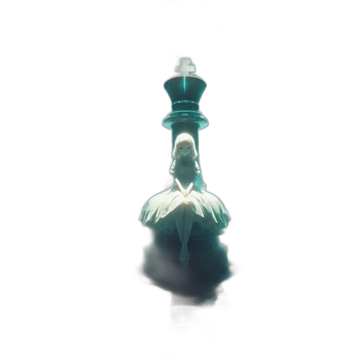 crown, bottle, sword, staff, concept art, 3d render, pixel art, fantasy art transparent PNG cut-out