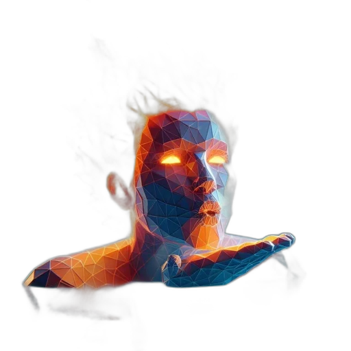 mask, robot, face, staff, concept art, 3d render, comic book art, photorealistic transparent PNG cut-out