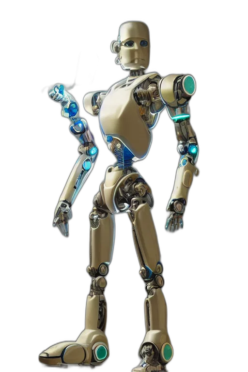 robot, staff, weapon, animal transparent PNG cut-out