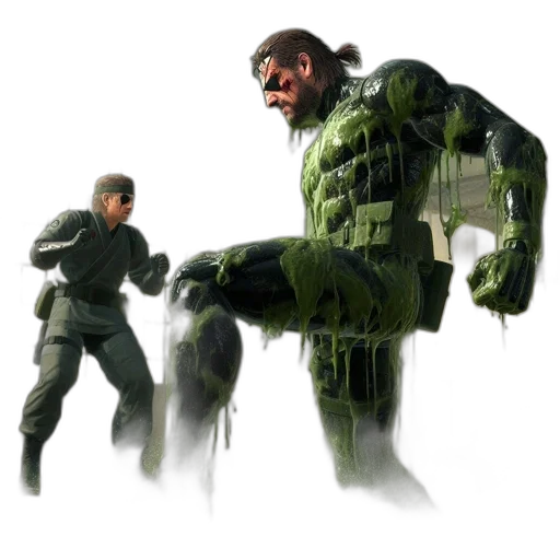 weapon, concept art, 3d render, comic book art, pixel art, green, inside, traditional transparent PNG cut-out