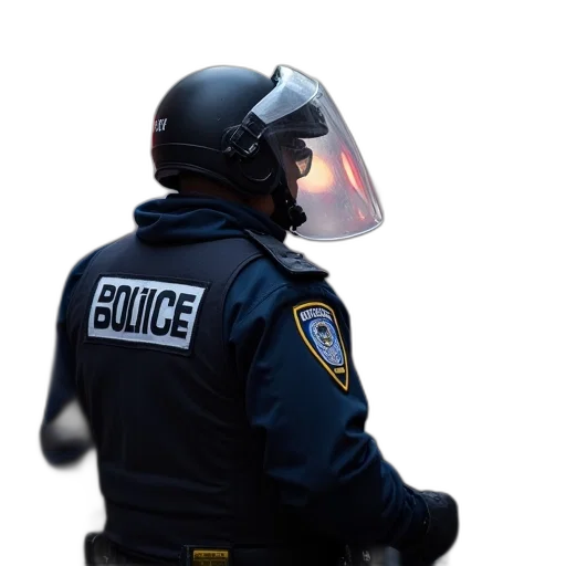 jacket, staff, face, hat transparent PNG cut-out