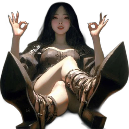 creature, mask, jewelry, fantasy art, concept art, photorealistic, 3d render, dark transparent PNG cut-out