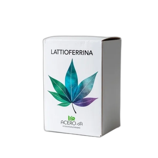 white, cardboard, box, colorful, leaf, design, front, featuring transparent PNG cut-out