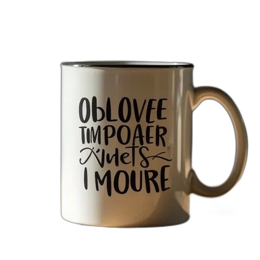 motivational, quote, coffee, mug transparent PNG cut-out