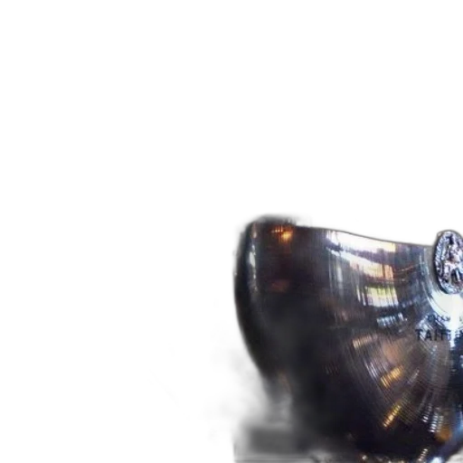 robot, bottle, jewelry, crown, 3d render, outer space, close-up, vase transparent PNG cut-out