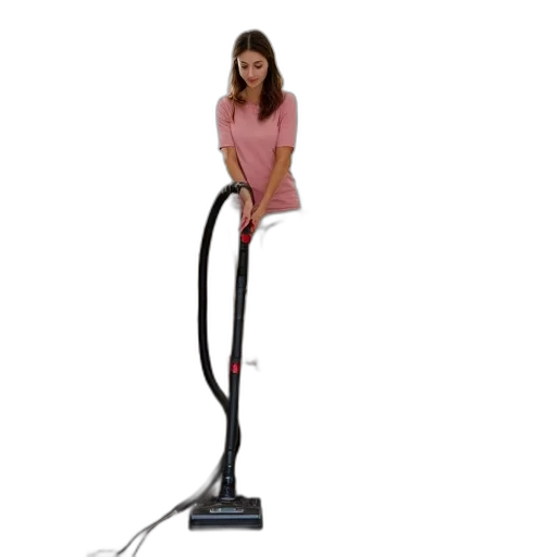 staff, robot, furniture, weapon, 3d render, woman, vacuuming, carpeted transparent PNG cut-out