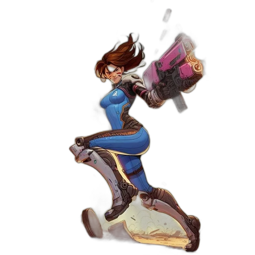 staff, weapon, robot, shoes, concept art, fantasy art, pixel art, comic book art transparent PNG cut-out
