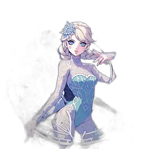 staff, dress, weapon, mask, fantasy art, pixel art, concept art, anime transparent PNG cut-out