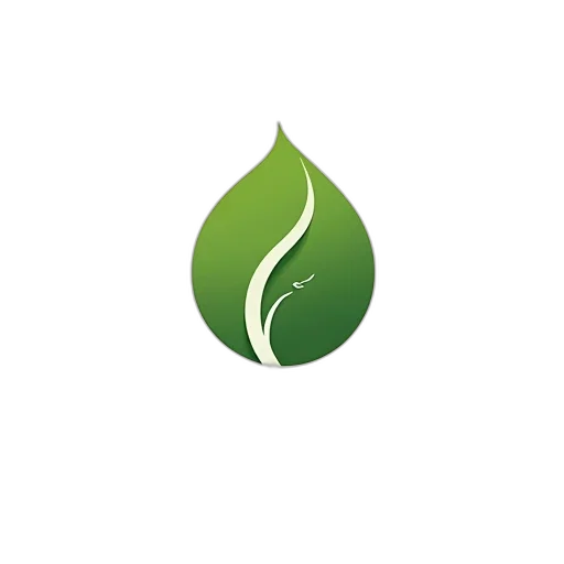 staff, green, earth tones, logo transparent PNG cut-out