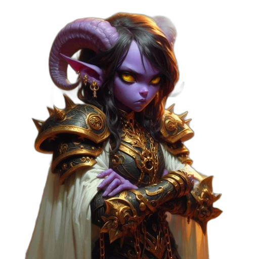 staff, fantasy art, concept art, pixel art, 3d render, dark, purple-skinned, character transparent PNG cut-out