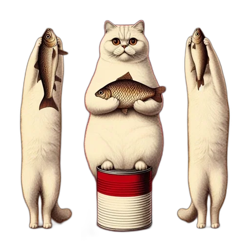 animal, food, staff, concept art, 3d render, photorealistic, cartoon, underwater transparent PNG cut-out