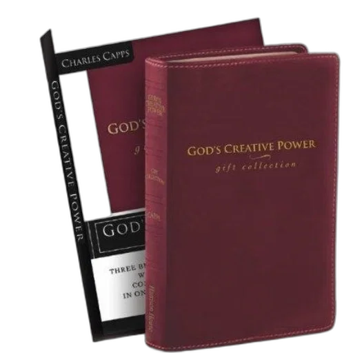 book, titled, god, creative, power, subtitle, gift, collection transparent PNG cut-out