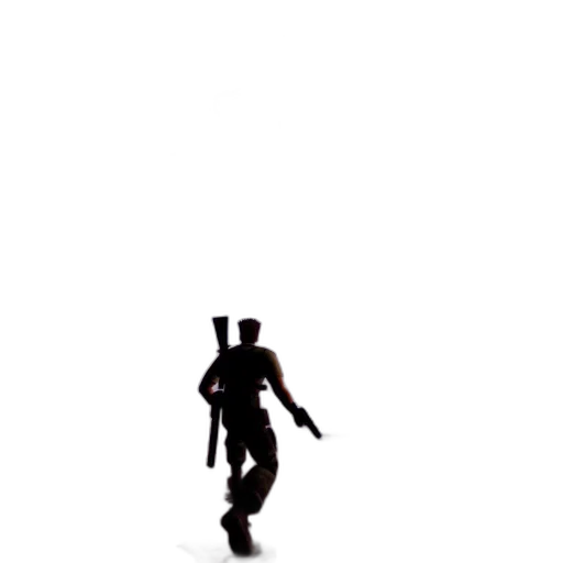 sword, weapon, robot, staff, 3d render, concept art, pixel art, comic book art transparent PNG cut-out