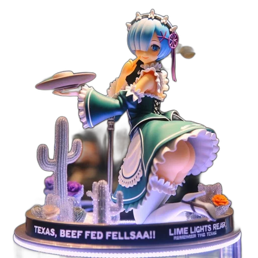 staff, concept art, 3d render, blue, animated, character, hair, wearing transparent PNG cut-out