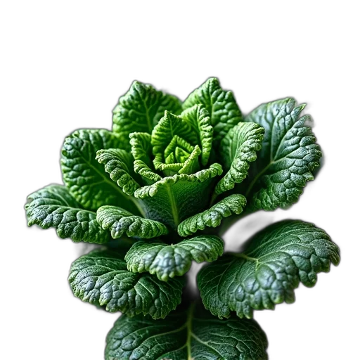 flower, crown, food, staff, photorealistic, 3d render, green, close-up transparent PNG cut-out