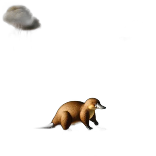 animal, creature, hair, concept art, pixel art, fantasy art, photorealistic, fog transparent PNG cut-out