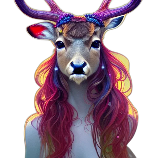 crown, animal, hair, creature transparent PNG cut-out