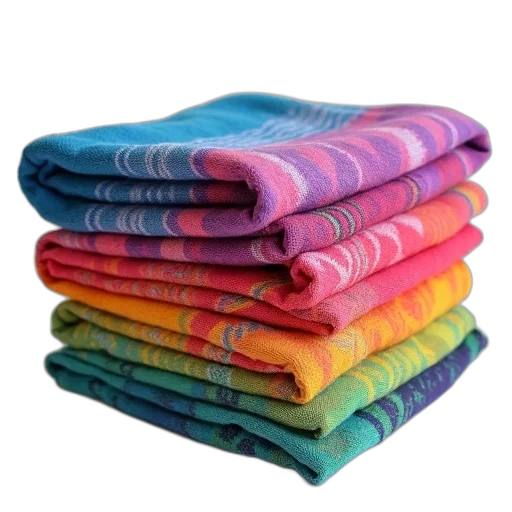 jacket, colorful, neon, pastel, monochrome, collection, scarves, neatly transparent PNG cut-out