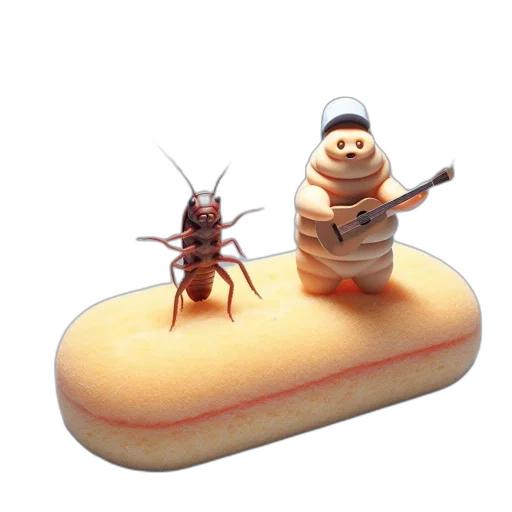 robot, furniture, food, 3d render, concept art, outer space, snow, fire transparent PNG cut-out