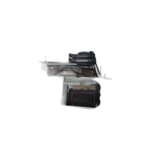 weapon, staff, flatbed, truck, carrying, various, items, including transparent PNG cut-out
