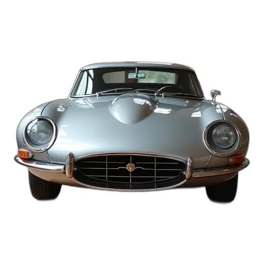car, 3d render, photorealistic, silver transparent PNG cut-out