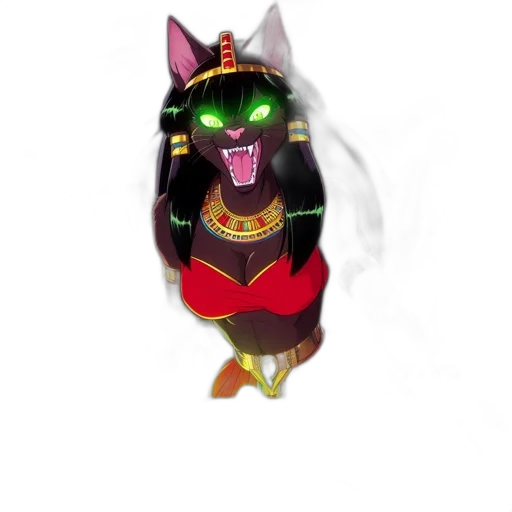 mask, creature, staff, animal, concept art, 3d render, pixel art, fantasy art transparent PNG cut-out